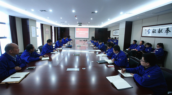 公司党委专题转达学习党的十八届六中全会精神